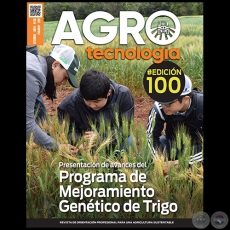 AGROTECNOLOGA  REVISTA DIGITAL - SETIEMBRE - AO 8 - NMERO 100 - AO 2019 - PARAGUAY
